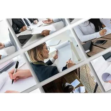 SCRIBBLEDO Dry Erase Clipboard Durable Double-Sided 9"x12" White Board Clipboard with Low Profile Clip White Clipboard for School Teacher Classroom Office Warehouse and Home Use