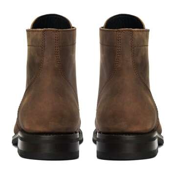 Thursday Boot Company Men's Captain Rugged and Resilient Cap Toe Boot, Burnt Copper, 10