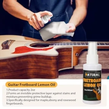 6Pcs Guitar Cleaning Kit for All Stringed Instruments