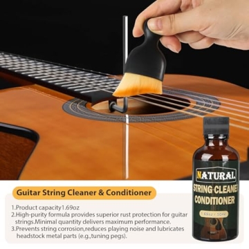 6Pcs Guitar Cleaning Kit for All Stringed Instruments