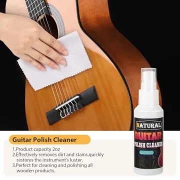 6Pcs Guitar Cleaning Kit for All Stringed Instruments