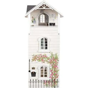 Small Foot Wooden Toys Urban Villa Doll House Playset Collection Designed for Children Ages 3+ Years, Gray (11802), 82 x 51.1 x 15 cm