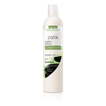Zatik Naturals Organic Shampoo and Conditioner Set for Healthy Hair