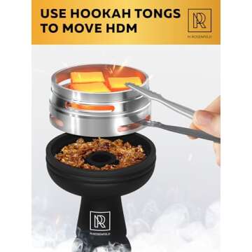 Premium Silicone Hookah Bowl Set for Enhanced Flavor Experience