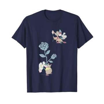 Disney Cinderella Floral Mice T-Shirt