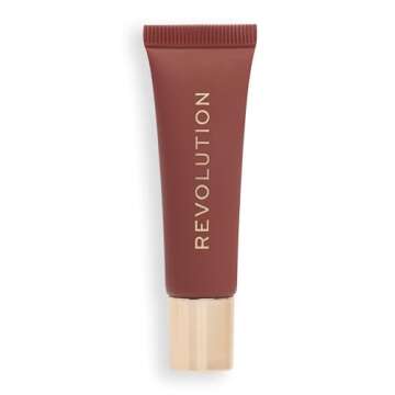 Revolution Beauty, Juicy Peptide Lip Balm, Hydrating & Plumping Lip Balm with Sheer Color, Infused w...