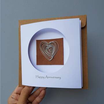 10th Anniversary Card for Husband - 10 Years of Love