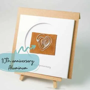 10th Anniversary Card for Husband - 10 Years of Love