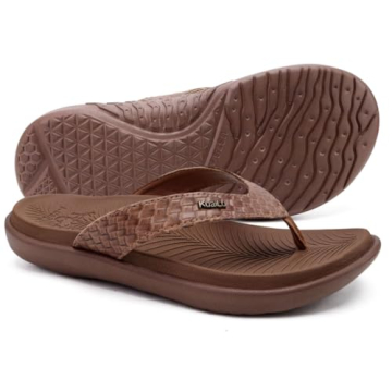 Comfortable KuaiLu Flip Flops for Women With Arch Support