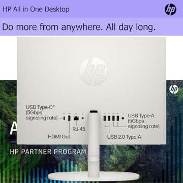 HP All-in-One Desktop | Powerful 22” Full HD Performance