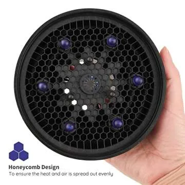 Travel Hair Dryer Diffuser by Segbeauty - Compact & Versatile