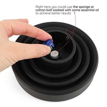 Travel Hair Dryer Diffuser by Segbeauty - Compact & Versatile