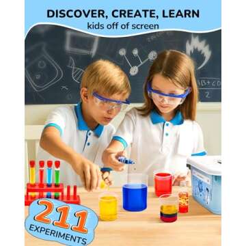 JoyCat 211 Experiments Science Kits for Kids - Fun STEM Projects