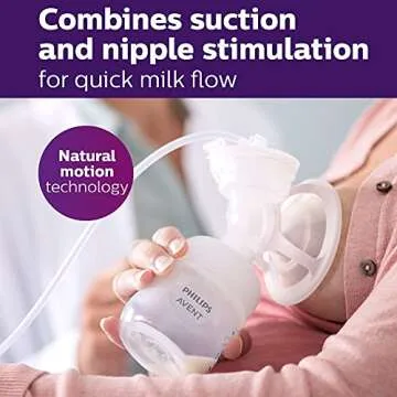 Philips AVENT Double Electric Breast Pump Advanced, with Natural Motion Technology, with Clear Natur...