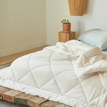 SLUMBER CLOUD UltraCool Comforter White King/Cal King All-Season