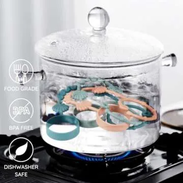 Adjustable Toy Safety Straps for Babies, Pack of 4