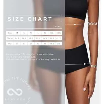 Comfortable Magneticfit Boy Shorts for Women 3 Pack