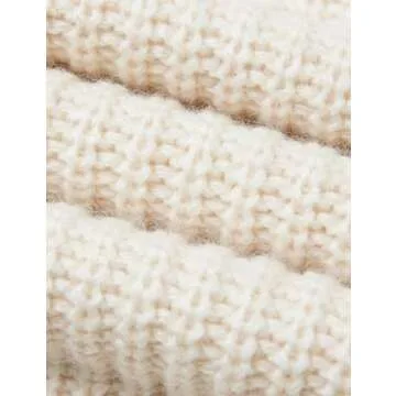 Oversized Merino Wool Sweater Dress for Women