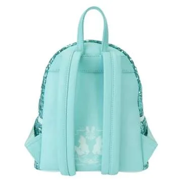 Loungefly Disney The Little Mermaid Sequins Collection Mini-backpack, Amazon Exclusive