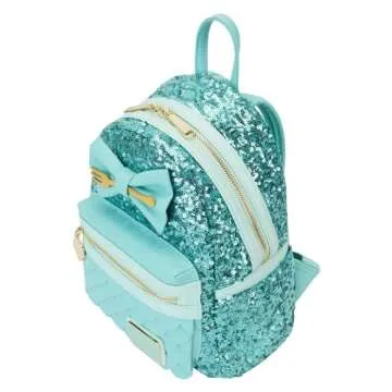 Loungefly Disney The Little Mermaid Sequins Collection Mini-backpack, Amazon Exclusive