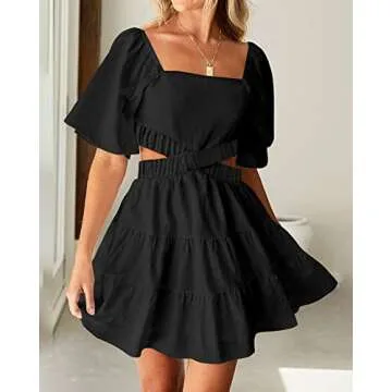 Stylish BTFBM Women Summer Dress for Casual Parties