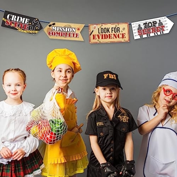 Spy Party Sign Set: 20 Unique Decorations for Every Spy Lover