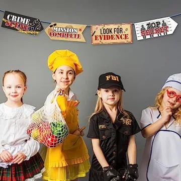 Spy Party Sign Set: 20 Unique Decorations for Every Spy Lover