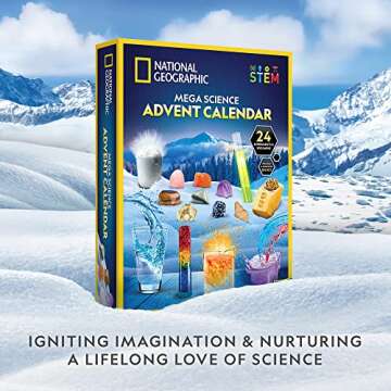 Engaging Science Advent Calendar for Kids 8-12