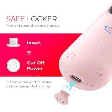 TYMO Porta Cordless Hair Straightener Brush, Portable Mini Straightening Brush for Travel, Negative Ion Hot Comb Hair Straightener for Women, Lightweight to Carry Out, USB Rechargeable, Blush