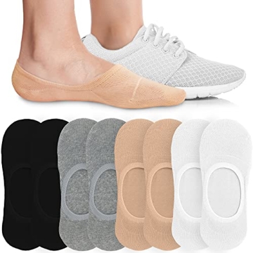 Eedor No Show Socks: Women’s Invisible Liner, Non-Slip & Stylish