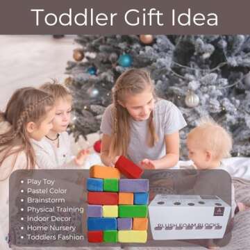 Wonder Space Plush Foam Blocks for Kids - Safe Stacking Fun!