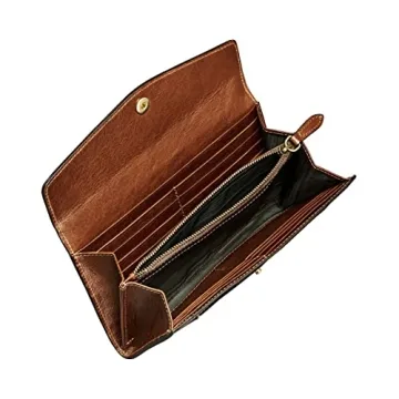 Luxury Women's Leather Card Wallet - Maxwell Scott Forli