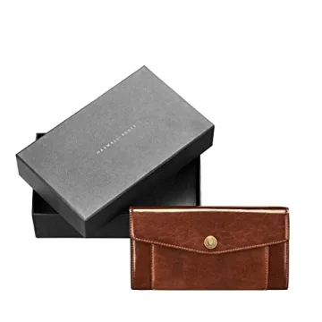 Luxury Women's Leather Card Wallet - Maxwell Scott Forli
