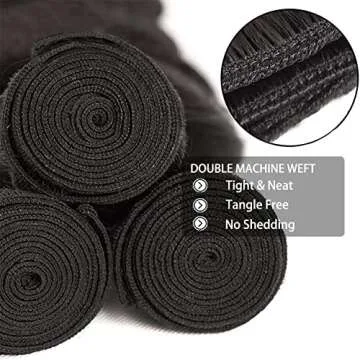 Beauty Queen Brazilian Human Hair Bundles Body Wave (20 22 24 26 Inch) 10A Bundles Human Hair 100% Unprocessed Weave 4 Bundles Virgin Human Long Hair Natural Color Hair Extensions