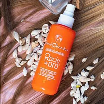 Lighten Hair Naturally with Rocio de Oro Lotion