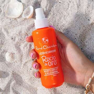 Lighten Hair Naturally with Rocio de Oro Lotion