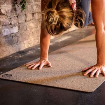 Yoloha Unity Cork Yoga Mat - Eco-Friendly & Non-Slip