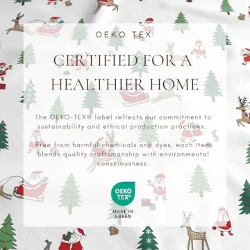 Ultra-Soft Christmas Flannel Sheet Set - Great Bay Home