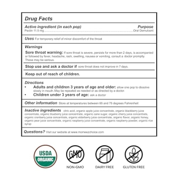 Organic Sore Throat Relief Lollipops Everyone Loves