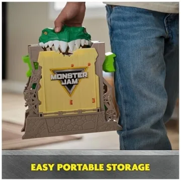 Monster Jam Dragon Dungeon Mini Jams Playset for Kids