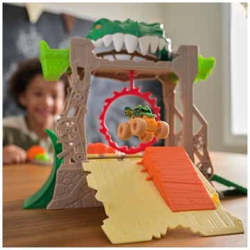 Monster Jam Dragon Dungeon Mini Jams Playset for Kids