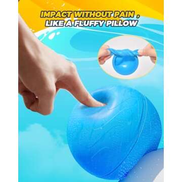 SOPPYCID 20PCS Reusable Water Balloons, Pool Beach Toys for Kids, Summer Fun Outdoor Water Toys Game...