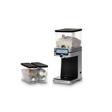 PantryChic SmartCanisters SMALL - Stores, Measures & Dispenses Dry Ingredients Smart Storage System SOLD SEPARATELY - BPA-Free Airtight Canisters Ideal for Baking Soda, Quinoa, Spices