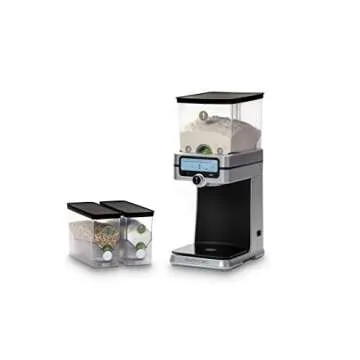 PantryChic SmartCanisters SMALL - Stores, Measures & Dispenses Dry Ingredients Smart Storage System SOLD SEPARATELY - BPA-Free Airtight Canisters Ideal for Baking Soda, Quinoa, Spices