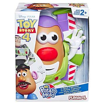 Potato Head Mr Disney Pixar Toy Story 4 Spud Lightyear Figure Toy for Kids Ages 2 & Up