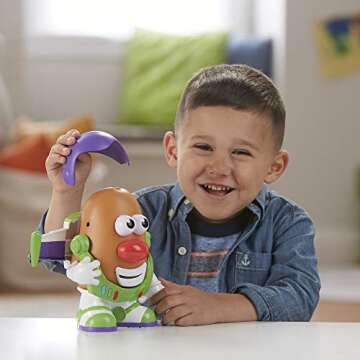 Potato Head Mr Disney Pixar Toy Story 4 Spud Lightyear Figure Toy for Kids Ages 2 & Up