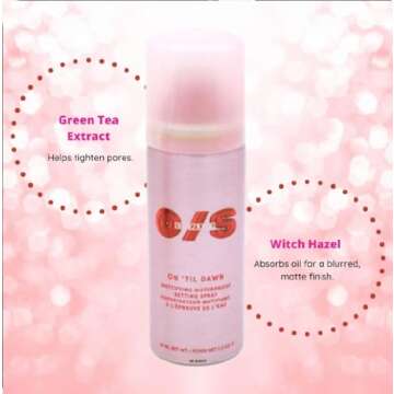 N.V.D ONE/SIZE.by.Patrick.Starrr On 'Til Dawn Mattifying Waterproof Setting Spray (1 oz/ 46 mL), Clear