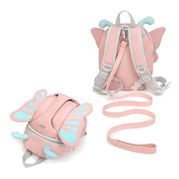 CFX Toddler Backpack Leash, Anti Lost Toddler Leash with Safety Handle, Attractive Toddler Leashes A...