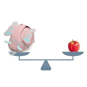 CFX Toddler Backpack Leash, Anti Lost Toddler Leash with Safety Handle, Attractive Toddler Leashes Ages 2-4 (Pink Butterfly)