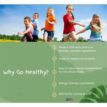 Go Healthy Kids Liquid Multivitamin for Growth & Immune Boosting